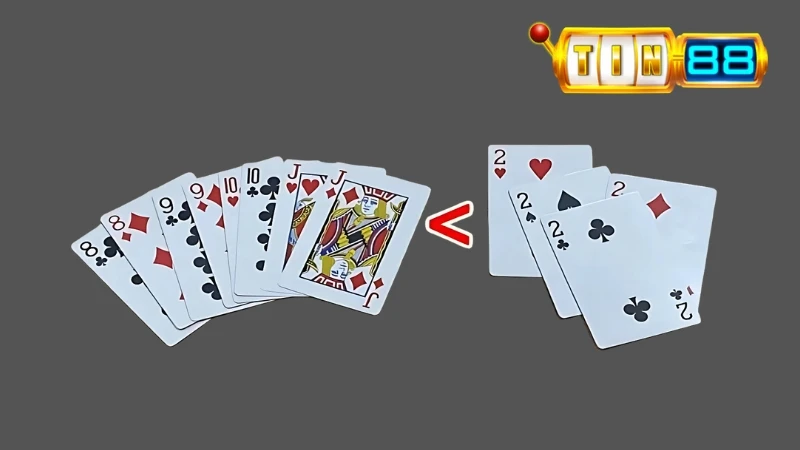 4 đôi thông chặt được gì - Chặt được Tứ quý