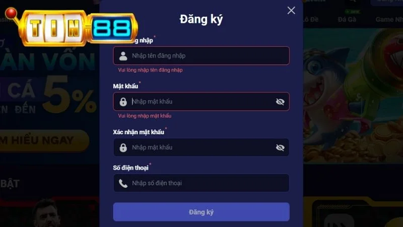 Chỉ có hội viên mới đăng ký và thực hiện gửi tiền vào ví game mới được thưởng nạp đầu