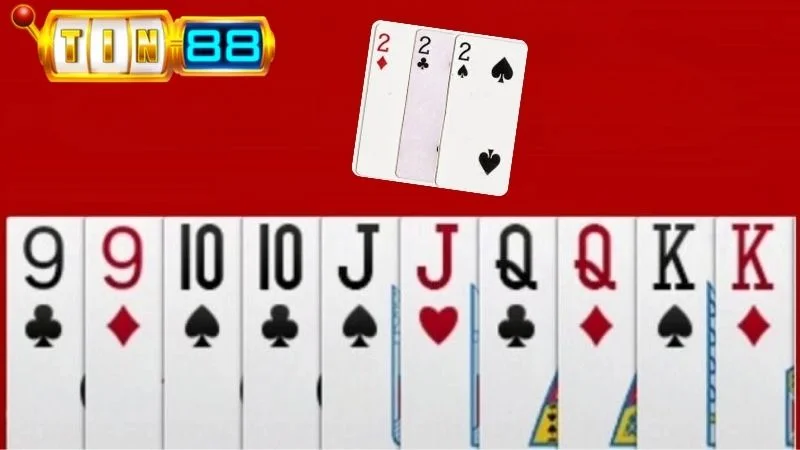 5 đôi thông có chặt được 3 heo không? Theo luật hiện đại là Có