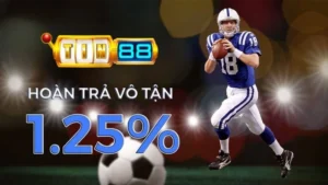 hoàn trả 1.25%