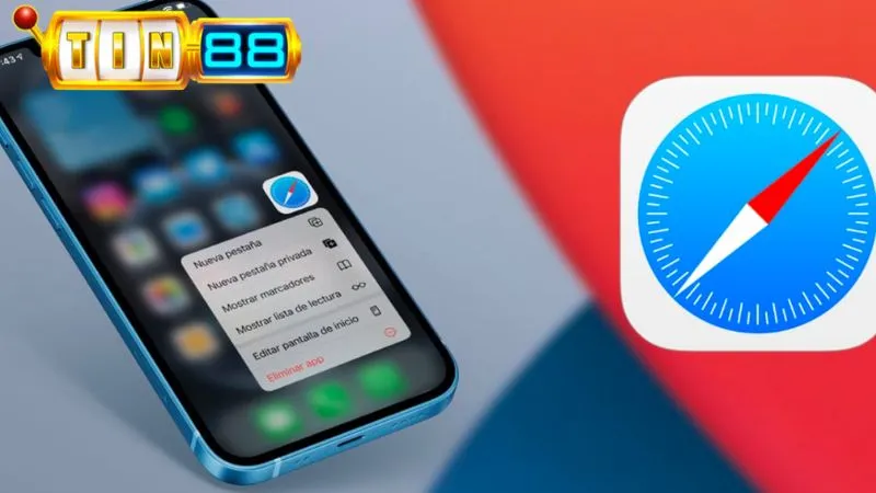 Nên sử dụng Safari để truy cập vào website nhà cái tìm link tải app Tin88